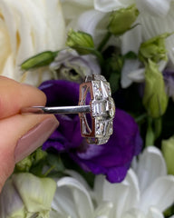 Art Deco Diamond Ring 1.80ct Platinum