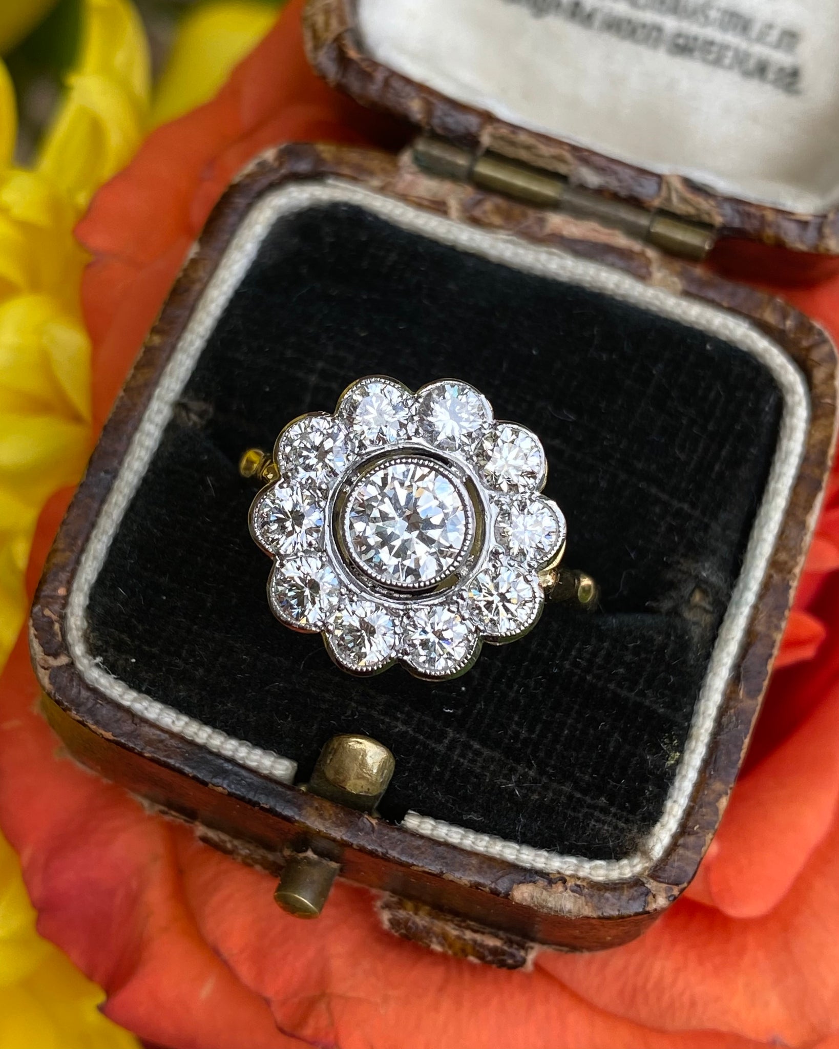 Stunning 925 Edwardian Vintage Victorian Style popular Ring