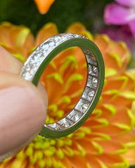 Diamond Full Eternity Ring 2.05ct Ring Platinum