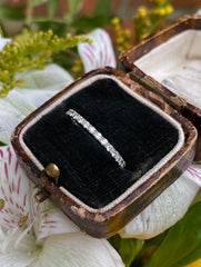 Brilliant Cut Diamond 3/4 Eternity Wedding Ring 0.42ct 18ct White Gold