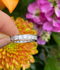 Diamond Full Eternity Ring 2.05ct Ring Platinum