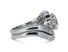 Handmade Wedding Rings Shaped to Fit Your Engagement Ring - From £650